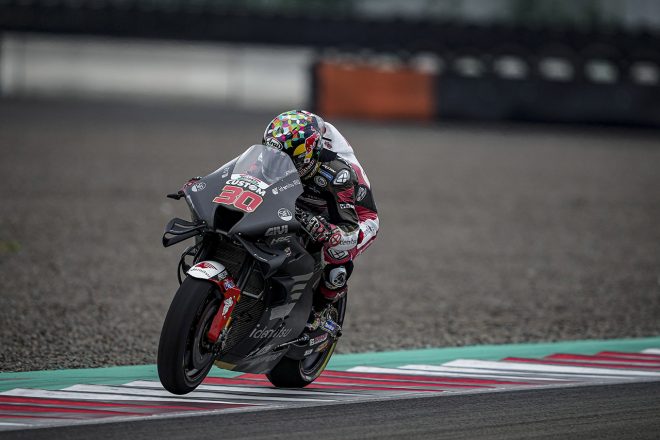 中上貴晶（LCRホンダ・イデミツ）／2022MotoGPマンダリカ公式テスト2日目