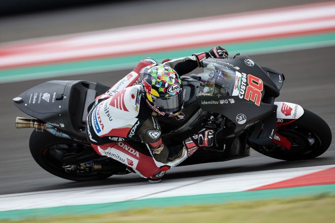 中上貴晶（LCRホンダ・イデミツ）／2022MotoGPマンダリカ公式テスト2日目
