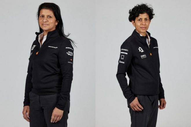 パフォーマンスエンジニアとしてチームに加わるリーナ（左）とティーナのゲイド姉妹