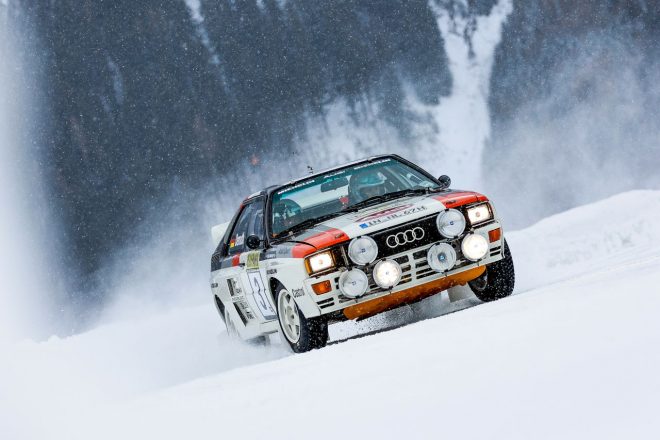 ハラルド・デムート駆るアウディ・クワトロA2グループB　GPアイスレース2022