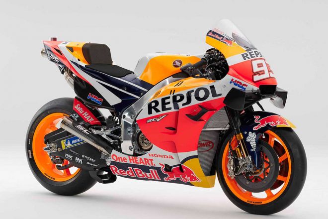 2021MotoGP：レプソル・ホンダ・チームの2021年型RC213V