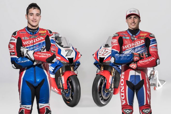2022SBK：イケル・レクオーナ、チャビ・ビエルゲ（TEAM HRC）が駆るホンダCBR1000RR-R FIREBLADE