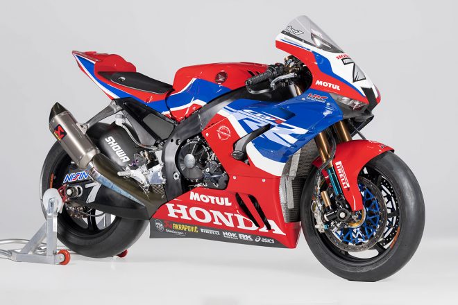 2022SBK：イケル・レクオーナ（TEAM HRC）が駆るホンダCBR1000RR-R FIREBLADE