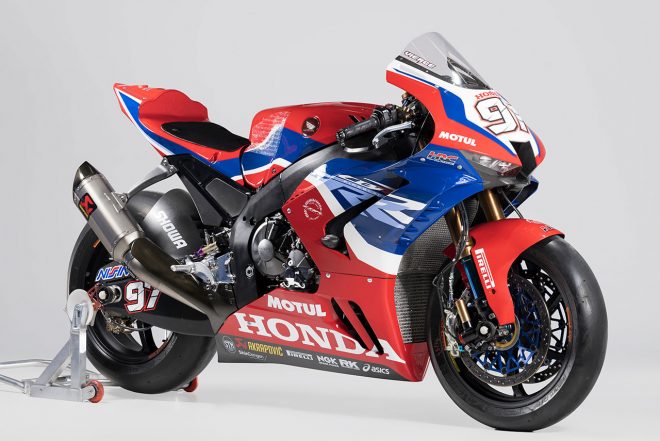 2022SBK：チャビ・ビエルゲ（TEAM HRC）が駆るホンダCBR1000RR-R FIREBLADE