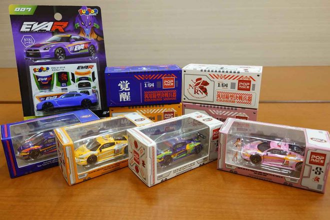 エヴァンゲリオンレーシングミニカーセット