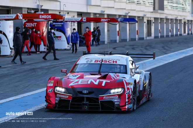 TGR TEAM ZENT CERUMOの38号車GRスープラ