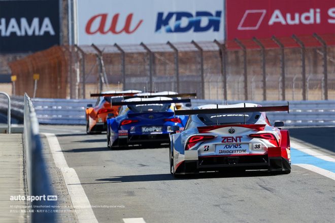 TGR TEAM ZENT CERUMOの38号車GRスープラ