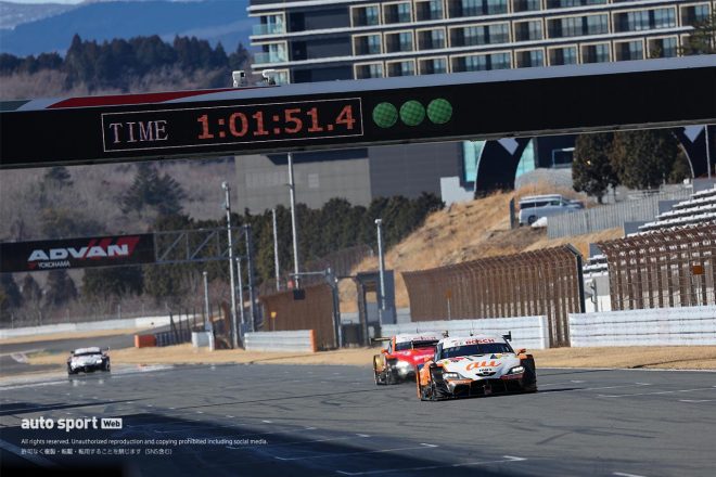 TGR TEAM au TOM'Sの36号車GRスープラ