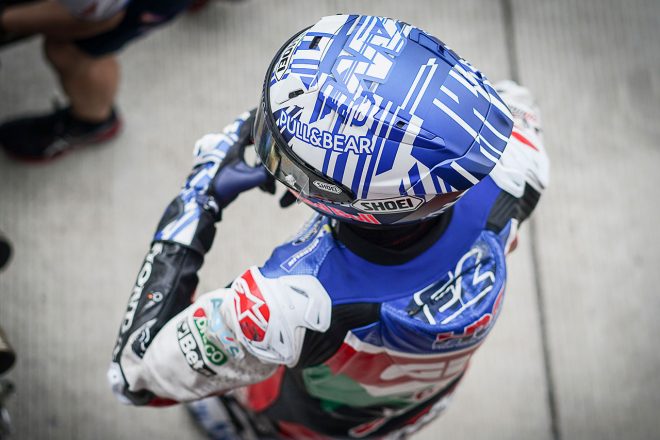 アレックス・マルケス（LCRホンダ・カストロール）のヘルメット／2022MotoGP公式テスト