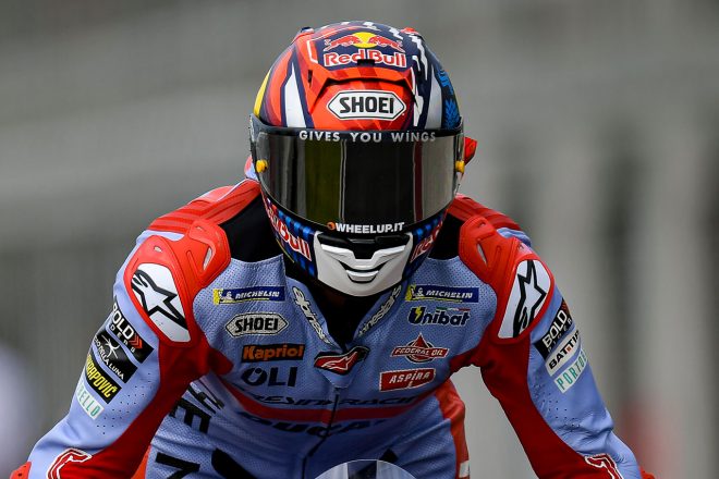 ファビオ・ディ・ジャンアントニオ（グレシーニ・レーシングMotoGP）のヘルメット／2022MotoGP公式テスト