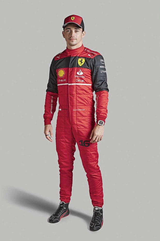 2022年F1：シャルル・ルクレール（フェラーリ）