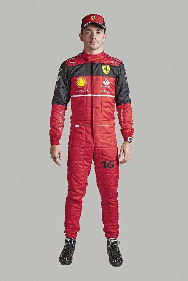 2022年F1：シャルル・ルクレール（フェラーリ）