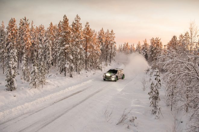 ウインターテスト時の気温はマイナス14度まで下がった