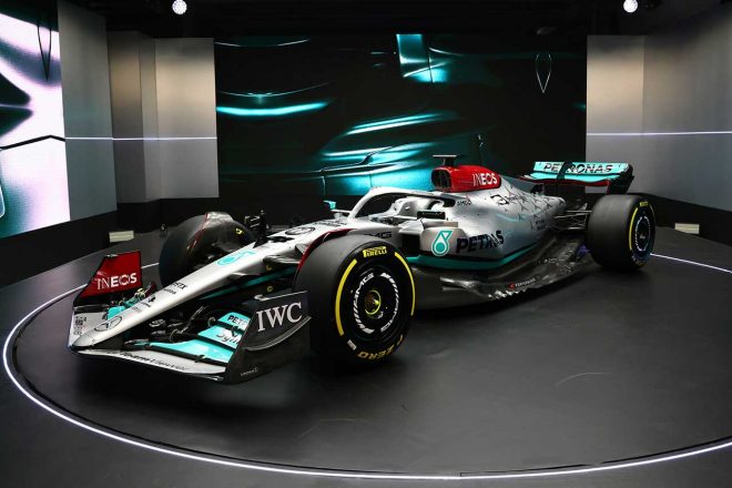 メルセデスF1の2022年型マシン『W13』