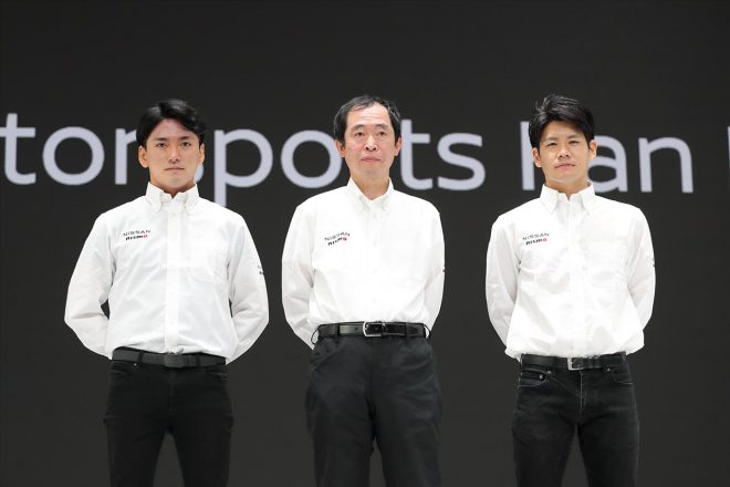 NDDP RACINGの島田次郎監督、千代勝正、高星明誠