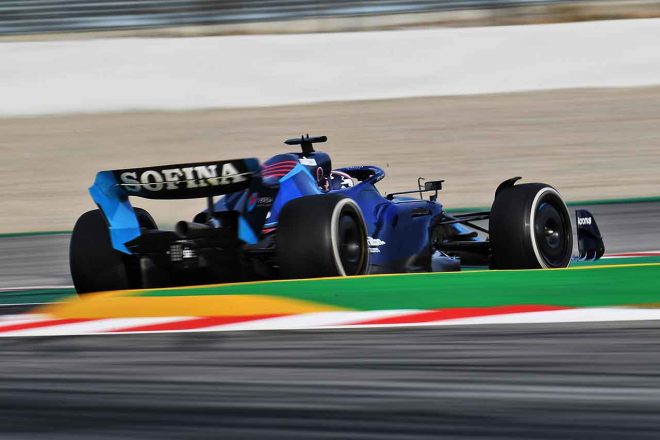 2022年F1バルセロナテスト1日目　アレクサンダー・アルボン（ウイリアムズ）