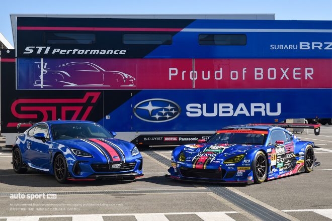 2022年仕様のSUBARU BRZ R&D SPORTと市販モデルのBRZ