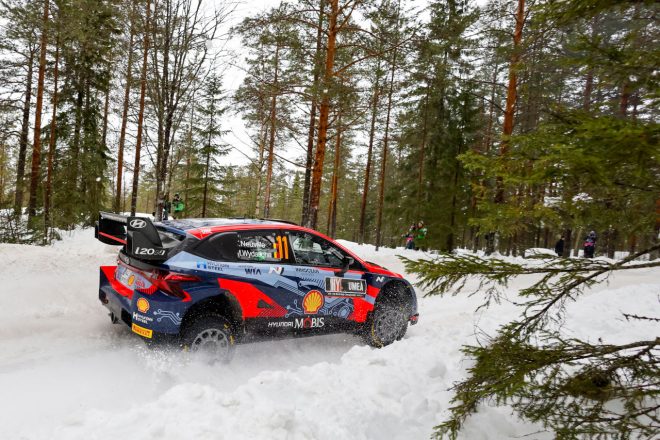 ティエリー・ヌービル（ヒュンダイi20 Nラリー1）　2022年WRC第2戦スウェーデン