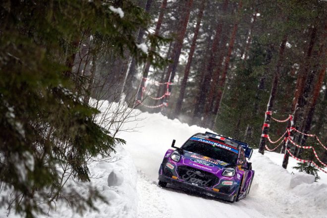 アドリアン・フルモー（フォード・プーマ・ラリー1）　2022年WRC第2戦スウェーデン