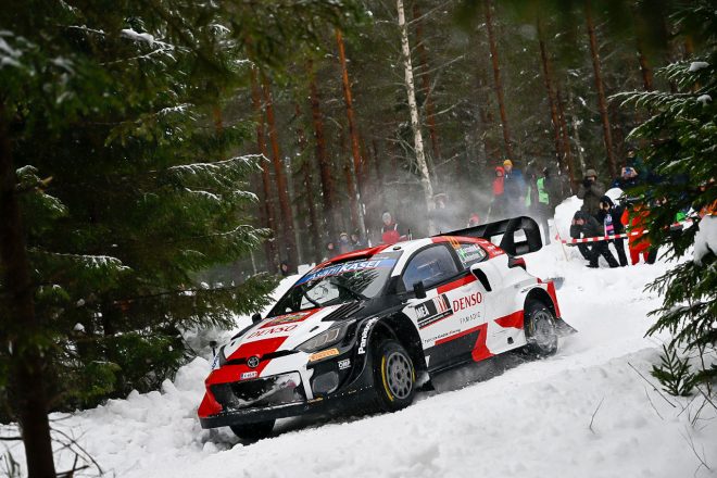 勝田貴元（トヨタGRヤリス・ラリー1）　2022年WRC第2戦スウェーデン
