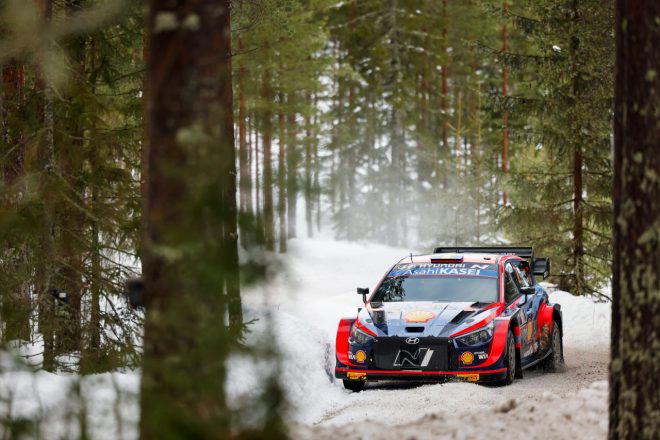 オット・タナク（ヒュンダイi20 Nラリー1）　2022年WRC第2戦スウェーデン