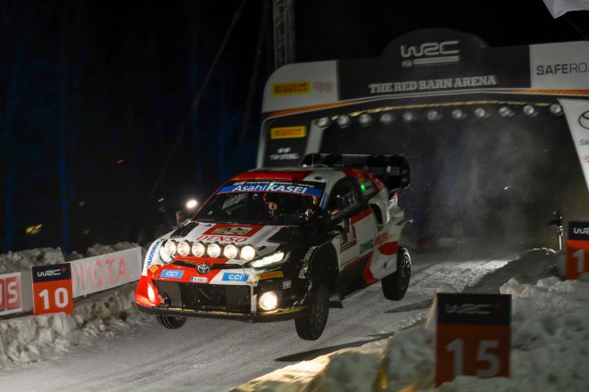 エルフィン・エバンス（トヨタGRヤリス・ラリー1）　2022年WRC第2戦スウェーデン