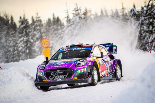 アドリアン・フルモー（フォード・プーマ・ラリー1）　2022年WRC第2戦スウェーデン