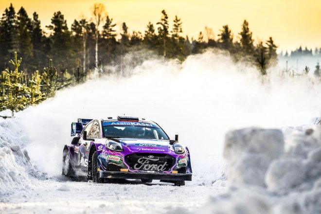 ガス・グリーンスミス（フォード・プーマ・ラリー1）　2022年WRC第2戦スウェーデン