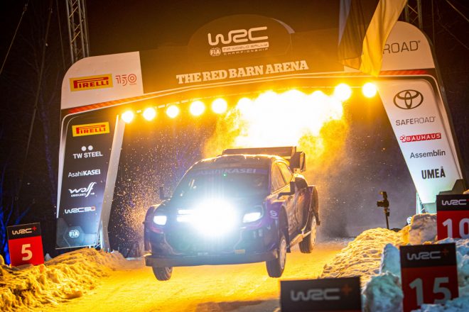 ガス・グリーンスミス（フォード・プーマ・ラリー1）　2022年WRC第2戦スウェーデン