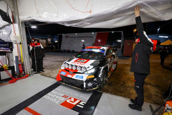 エルフィン・エバンス(トヨタGRヤリス・ラリー1) 2022年WRC第2戦スウェーデン