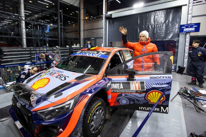 ティエリー・ヌービル（ヒュンダイi20 Nラリー1）　2022年WRC第2戦スウェーデン