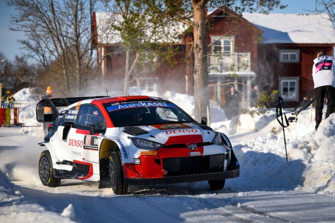 勝田貴元（トヨタGRヤリス・ラリー1）　2022年WRC第2戦スウェーデン