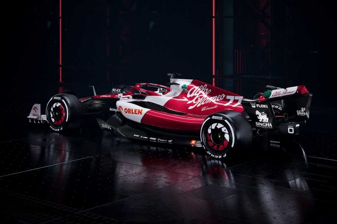 アルファロメオF1の2022年型マシン『C42』