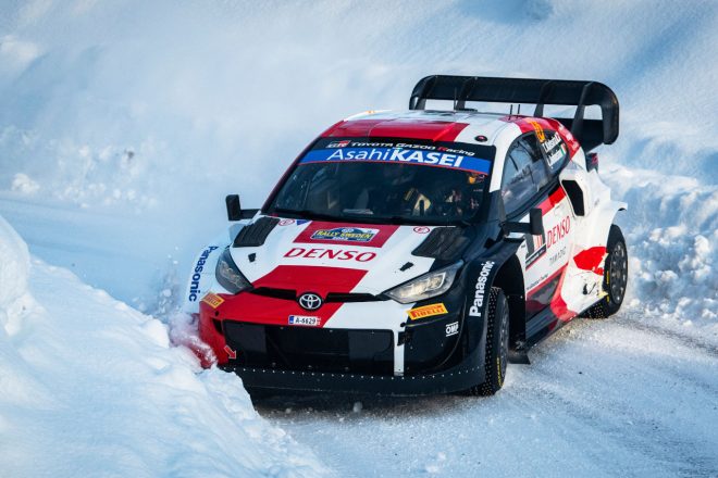 総合4位となった勝田貴元（トヨタGRヤリス・ラリー1）　2022年WRC第2戦スウェーデン