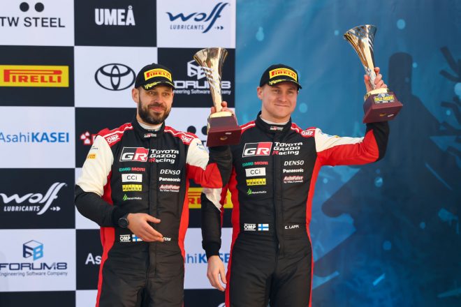 エサペッカ・ラッピ／ヤンネ・フェルム組（トヨタGRヤリス・ラリー1）　2022年WRC第2戦スウェーデン