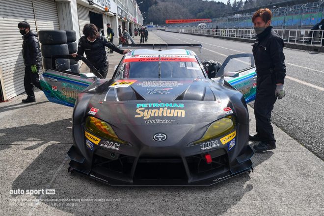 フロントが大きく改良されたSYNTIUM LMcorsa GR Supra GT