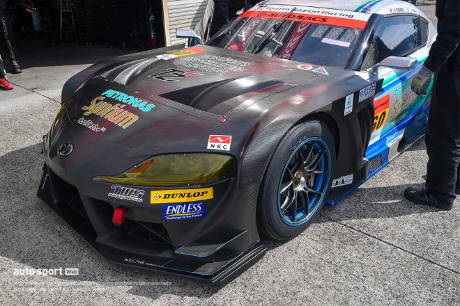 フロントが大きく改良されたSYNTIUM LMcorsa GR Supra GT
