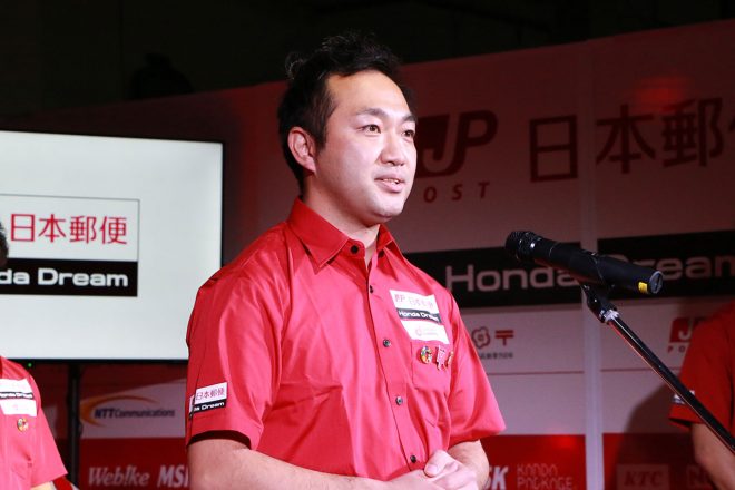 2022全日本ロード：手島雄介監督（日本郵便HondaDream TP）