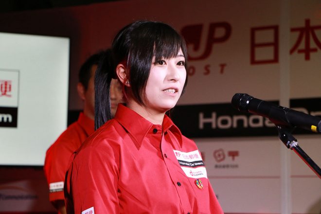 2022全日本ロード：J-GP3に参戦する岡崎静夏（日本郵便HondaDream TP）