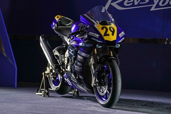2022全日本ロード：岡本裕生（YAMAHA FACTORY RACING TEAM）が駆るヤマハYZF-R1