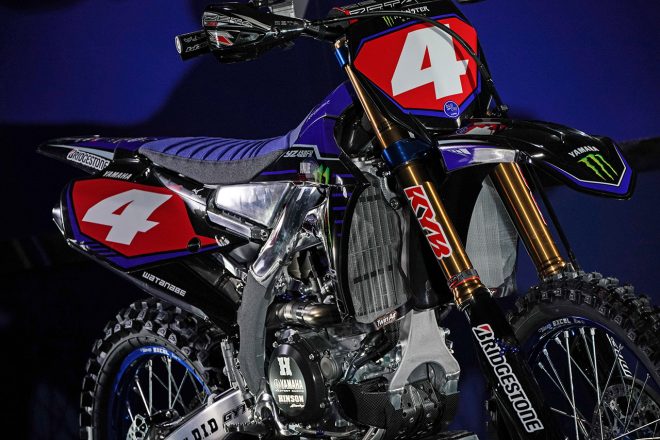 2022全日本モトクロス：渡辺祐介（YAMAHA FACTORY RACING TEAM）が駆るヤマハYZ450FM