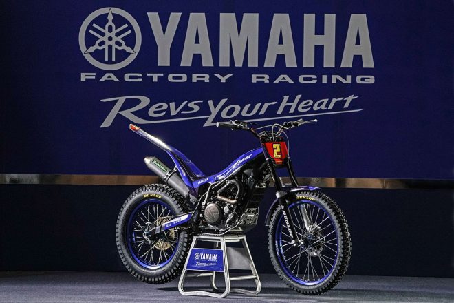 2022全日本トライアル：黒山健一（YAMAHA FACTORY RACING TEAM）が駆るヤマハTYS250Fi