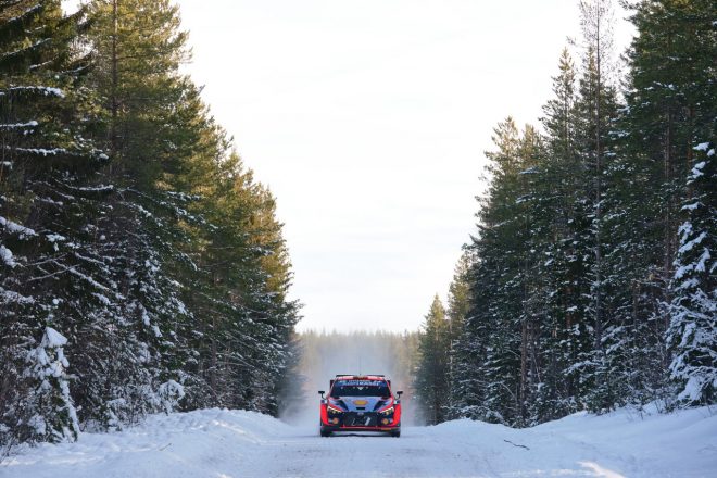 ウメオに拠点を移した新生ラリー・スウェーデンでも、ロングストレートを有するステージが数多く設定された