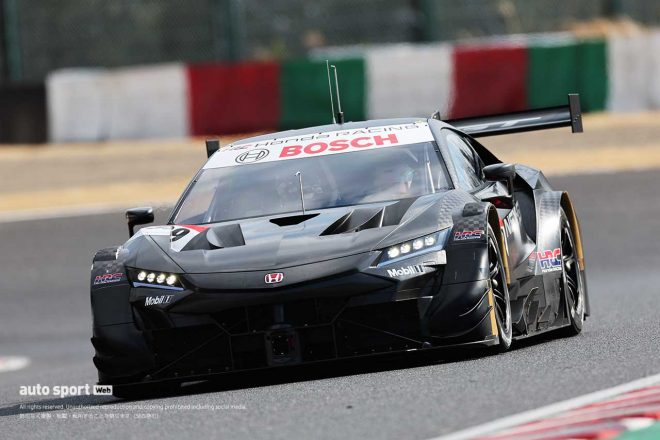 HRD開発車両の99号車ホンダNSX-GT