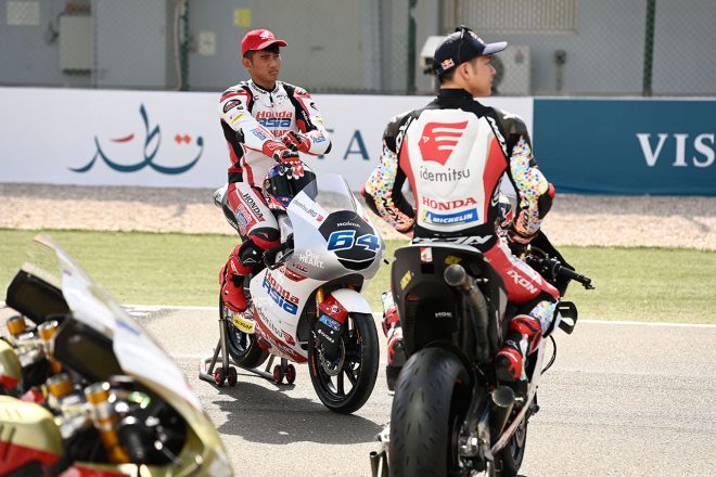 2022MotoGP：マリオ・アジ（ホンダ・チーム・アジア）、中上貴晶（LCRホンダ・イデミツ）