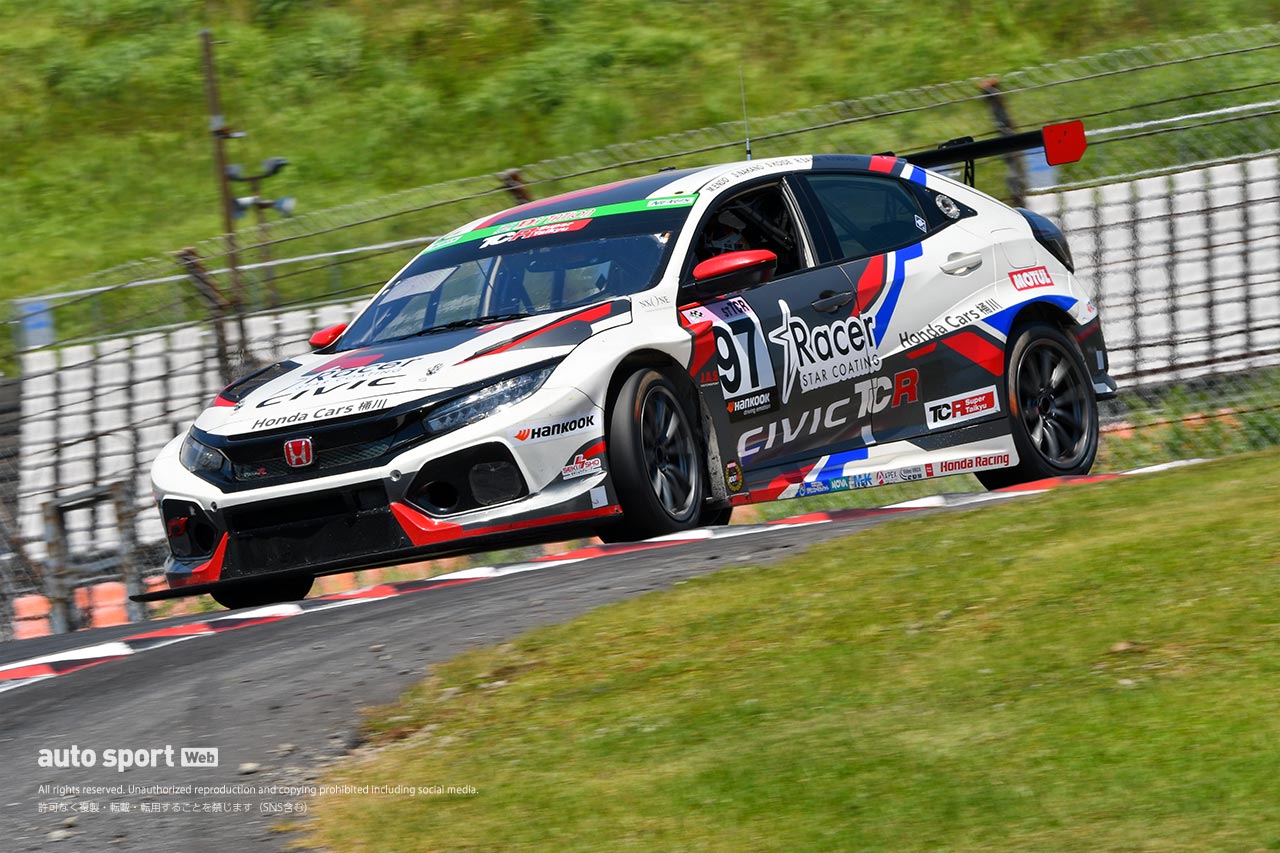 2021年の97号車ホンダ・シビック・タイプR TCR