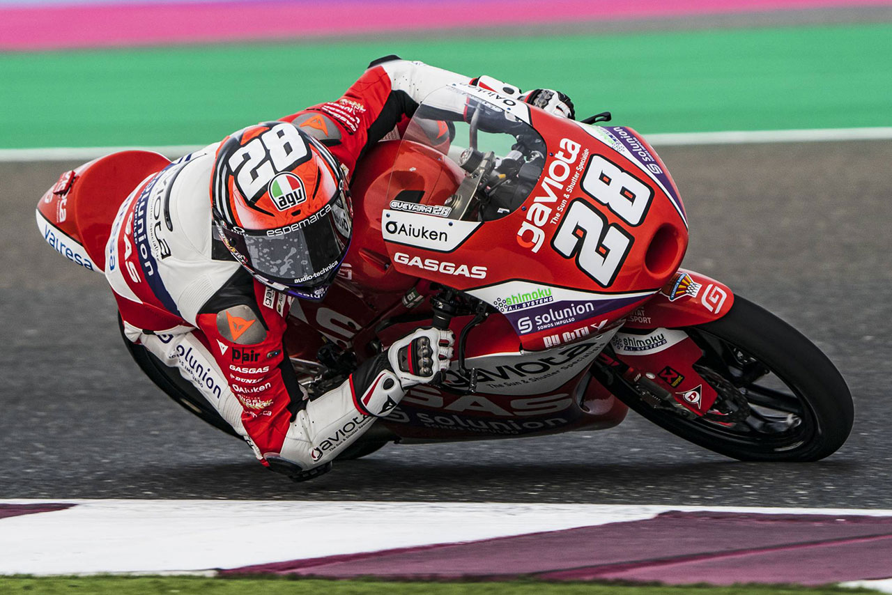 Moto3：イサン・グエバラ（GASGAS Aspar Team）／2022MotoGP第1戦カタールGP