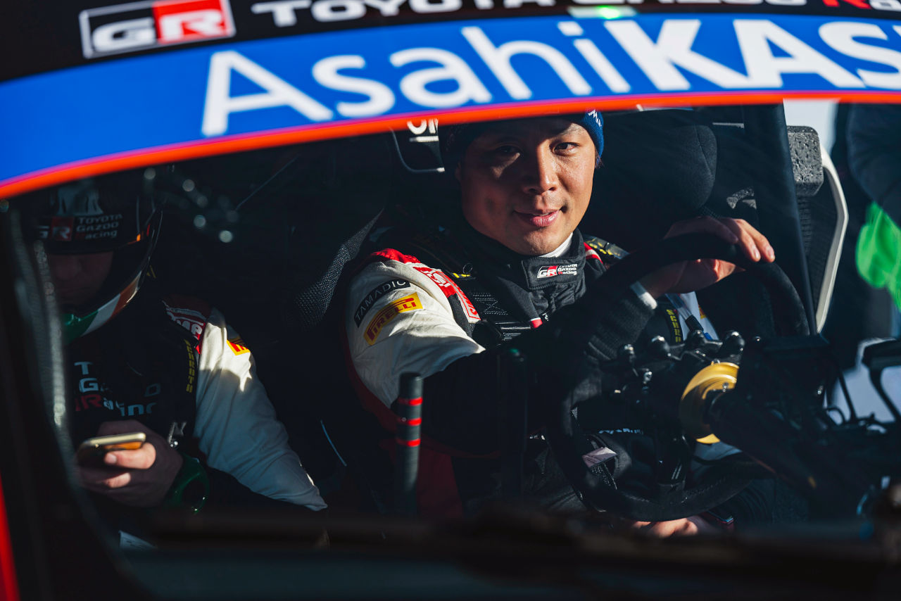 勝田貴元／アーロン・ジョンストン組（トヨタGRヤリス・ラリー1）　2022年WRC第2戦スウェーデン