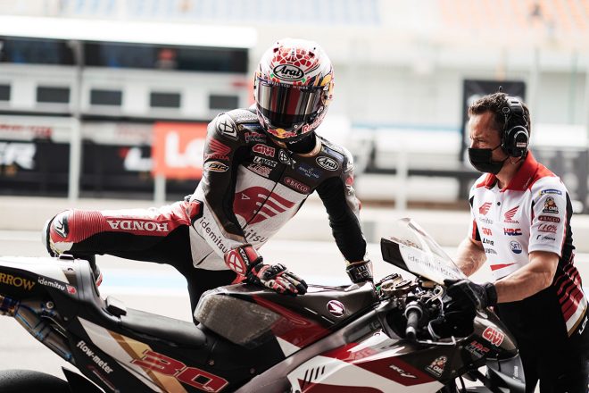 中上貴晶（LCRホンダ・イデミツ）／2022MotoGP第1戦カタールGP