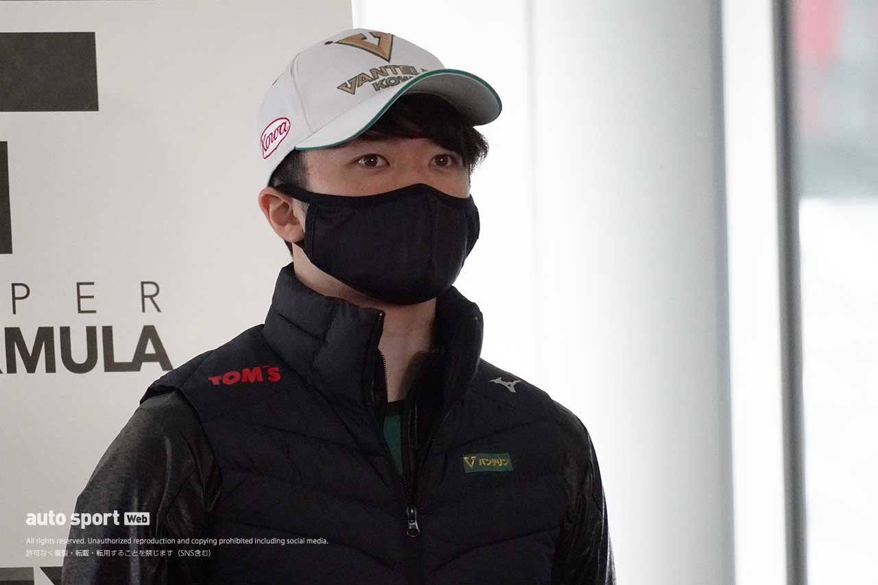 スーパーフォーミュラ・ドライバーズ 1ラップアタックで総合トップタイムを叩き出した宮田莉朋（Kuo VANTELIN TEAM TOM’S）